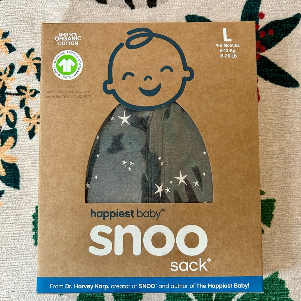 NIB Happiest Baby Snoo Sack